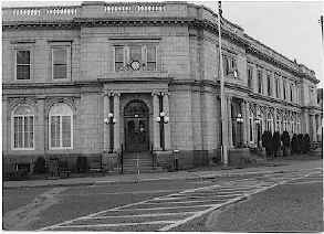  Stone veterans memorial hall built in 1923.