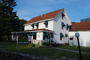 Historic Helmer House Inn, a former 1880s mission turned general store, now a bed and breakfast.