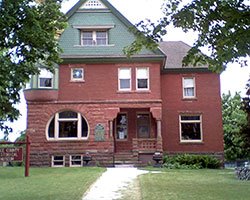 Queen Anne–style Luce County Sheriff's House, now a historical museum in Newberry, Michigan.